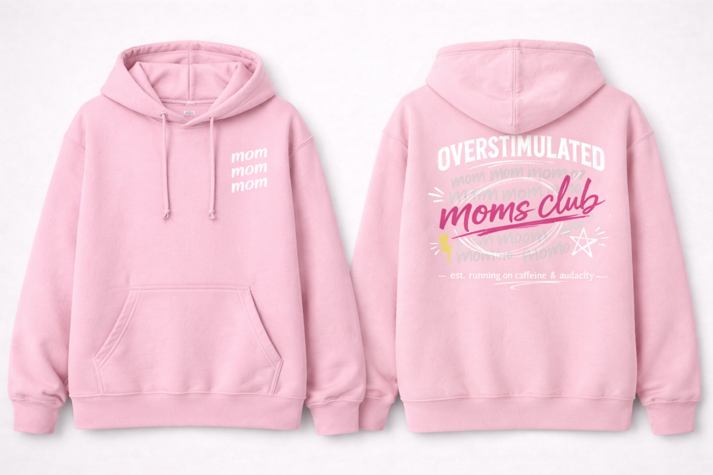 Overstimulated Moms Club Hoodie